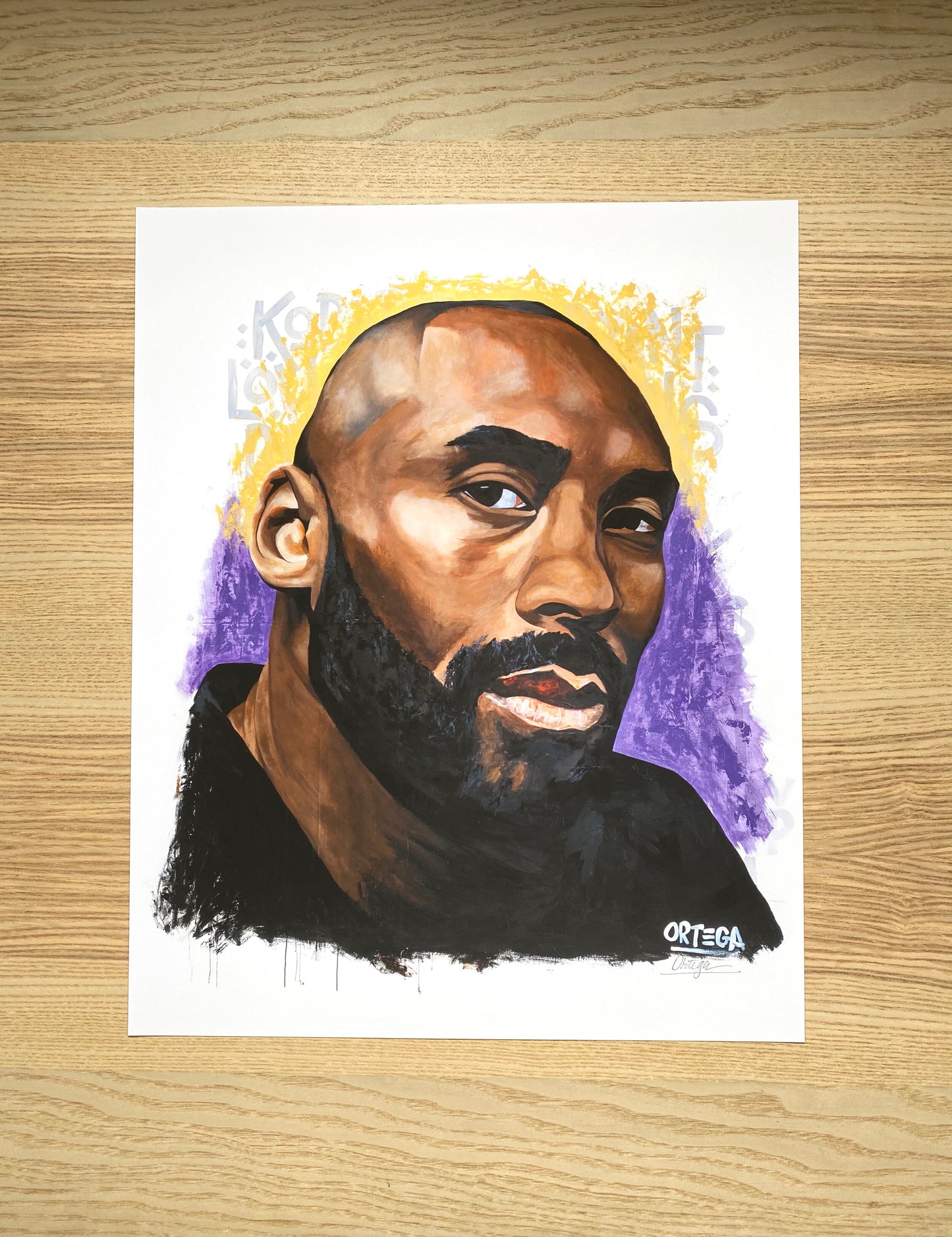 Kobe Tribute Mural